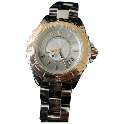 Pre-owned Chanel J12 Automatique Ceramic Watch