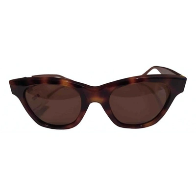 Pre-owned Christopher Kane Brown Sunglasses
