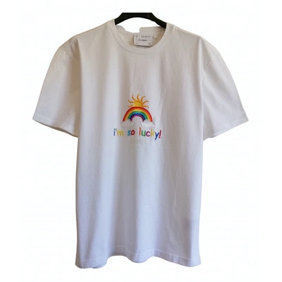 Pre-owned Axel Arigato White Cotton T-shirts