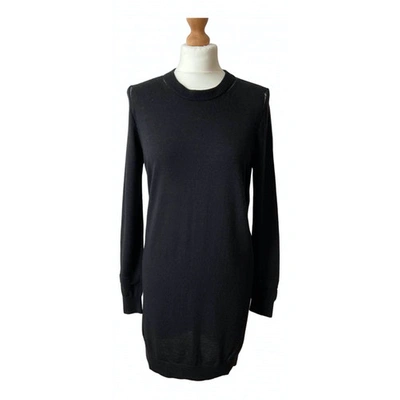Pre-owned Zadig & Voltaire Black Wool Dress