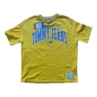 Pre-owned Tommy Jeans Yellow Cotton  Top