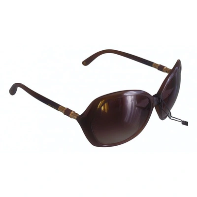 Pre-owned Jimmy Choo Brown Sunglasses