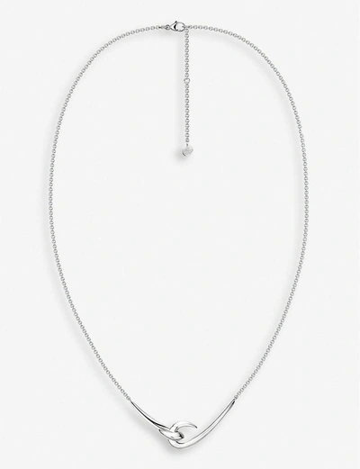 Shaun Leane Silver Hook Pendant Necklace