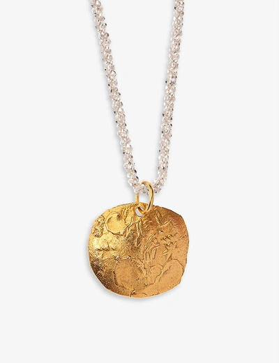 Shop Alighieri A Captured Memory 24ct Gold-plated Bronze Necklace