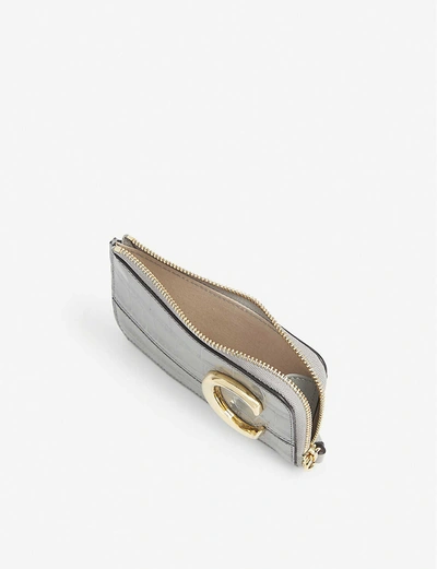 Shop Chloé Abc Small Leather Wallet