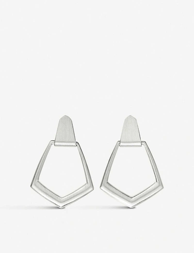 Shop Kendra Scott 14ct Paxton Silver-plated Brass Drop Earrings