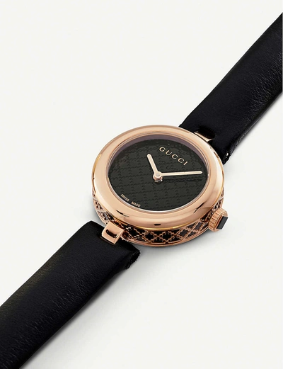 Shop Gucci Women's Ya141501 Diamantissima Stainless Steel Watch