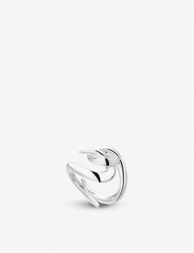 Shop Shaun Leane Women's Silver Hook Sterling Silver Ring In Silver (silver)