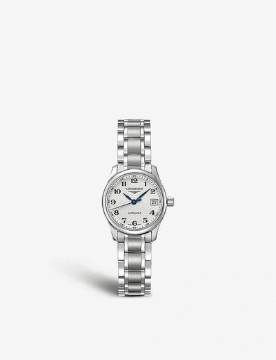 Shop Longines Womens Silver (silver) Master Watch L2.128.4.78.6