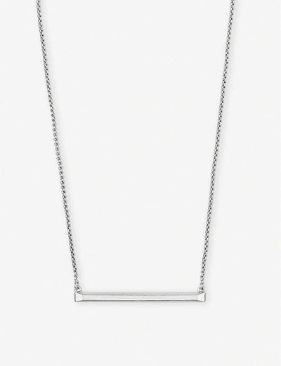 Shop Kendra Scott Kelsey 14ct Silver-plated Necklace