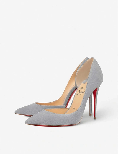 Christian Louboutin Iriza 100 Veau Velours Brest ModeSens