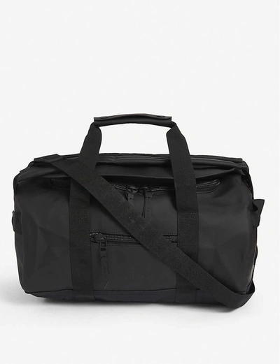 Shop Rains Nylon Small Duffle Bag In Black