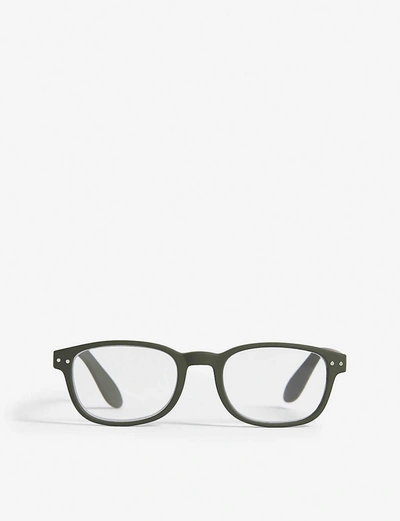 Izipizi Womens Letmesee #b Rectangle-frame Reading Glasses +2.0
