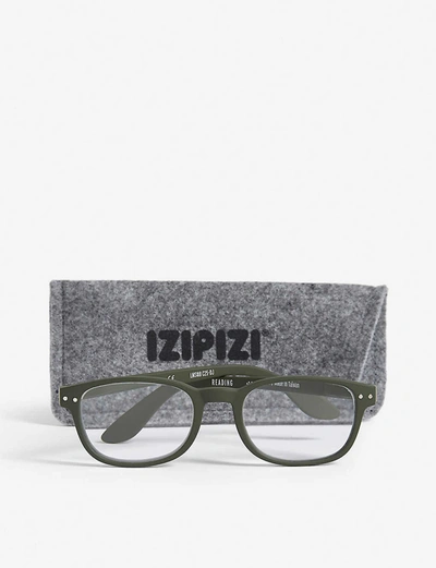 Izipizi Womens Letmesee #b Rectangle-frame Reading Glasses +2.0