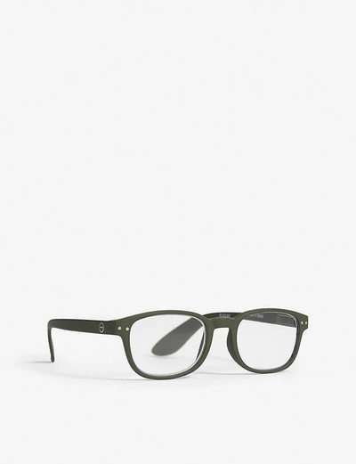 Izipizi Womens Letmesee #b Rectangle-frame Reading Glasses +2.0