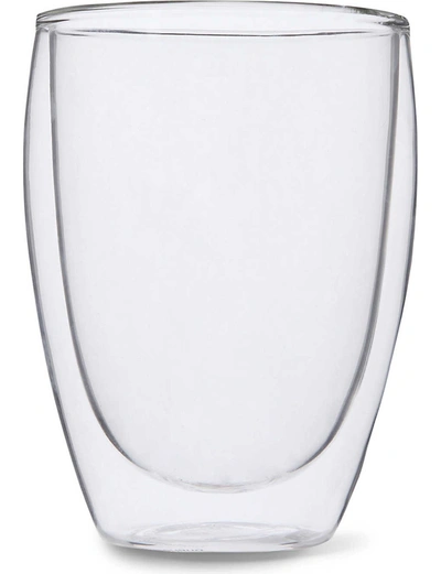 Shop Bodum Clear Clear Pavina Double Wall Glass, Size: