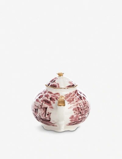 Seletti Smeraldina Hybrid Printed Porcelain Teapot