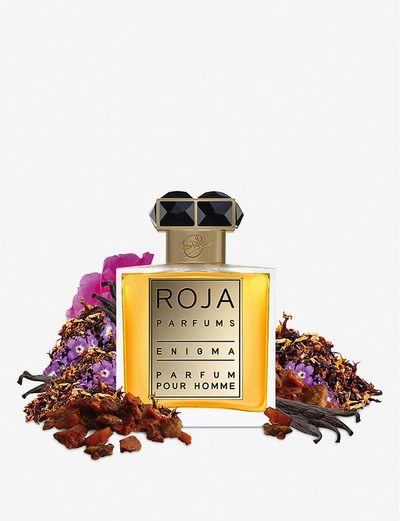 Roja Parfums Mens Enigma Parfum Pour Homme 50ml In Nero