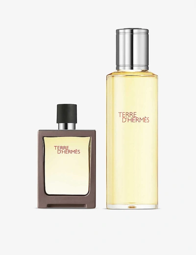 Shop Hermes Terre D'hermès Eau De Toilette 30ml And 125ml Refill