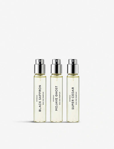 Shop Byredo La Sélection Boisée In Nero