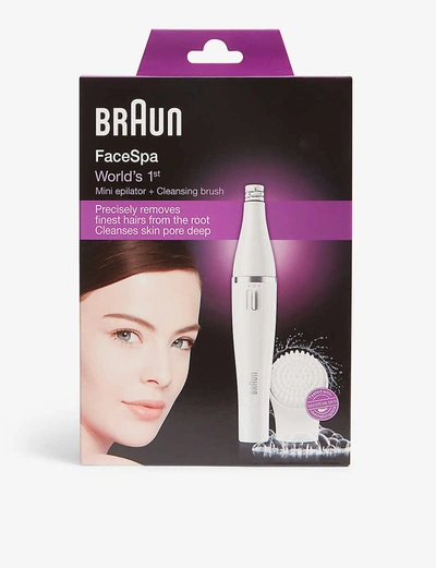 Shop Braun Facespa Epilator And Cleansing Brush