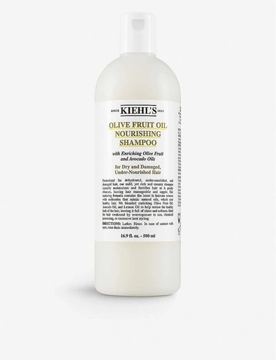 Kiehl's Since 1851 Olive Fruit Nourishing Shampoo 500ml In Nero