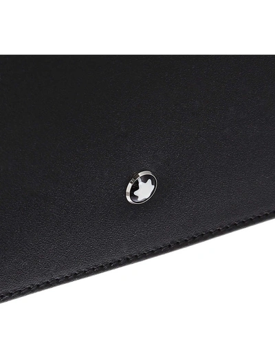 Shop Montblanc Meisterstück 4 Credit Card Wallet With Coin Purse