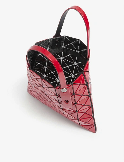 Shop Bao Bao Issey Miyake Lucent Mini Pvc Tote Bag In Red