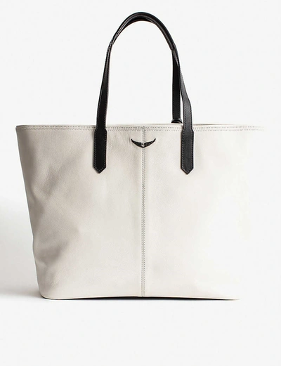 Zadig & Voltaire Mick Leather Tote in Black