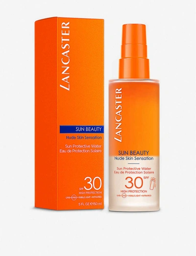 Shop Lancaster Sun Beauty Nude Skin Sensation Sun Protective Water Spf50 150ml