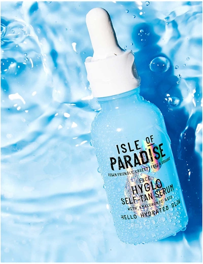 Shop Isle Of Paradise Hy-glo Face Self-tanning Serum 30ml