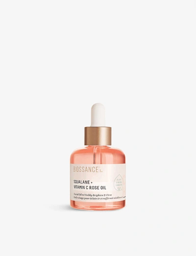 Shop Biossance Squalane + Vitamin C Rose Oil 30ml