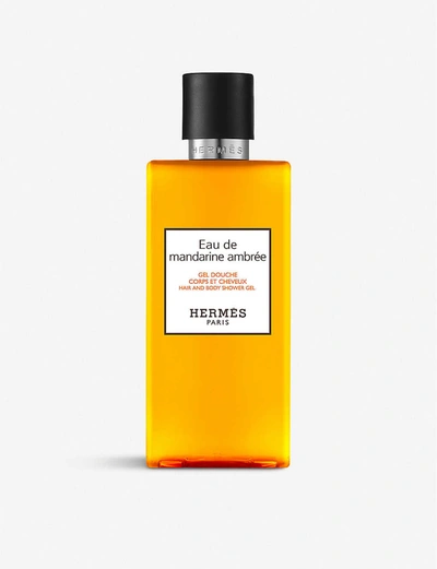 Shop Hermes Eau De Mandarine Ambrée Shower Gel