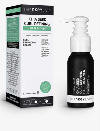 Shop The Inkey List Chia Seed Curl Defining Hair Treatment