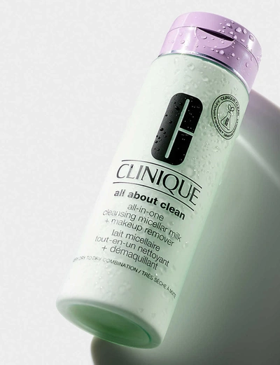 Shop Clinique All About Clean Skin Types 1 & 2 Cleansing Micellar Milk And Make-up Remover