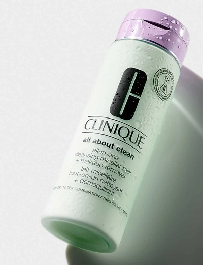 Clinique All About Clean All-in-one Cleansing Micellar Milk + Makeup Remover Very Dry To Dry Combination Skin