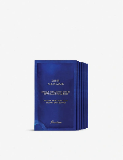 Guerlain Super Aqua Intense Hydration Mask Pack Of Six