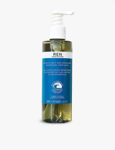 Shop Ren Atlantic Kelp And Magnesium Energising Hand Wash 200ml