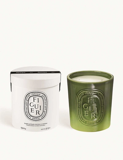 Shop Diptyque Cotton Figuier Indoor & Outdoor Edition Large Candle, Size: In Na