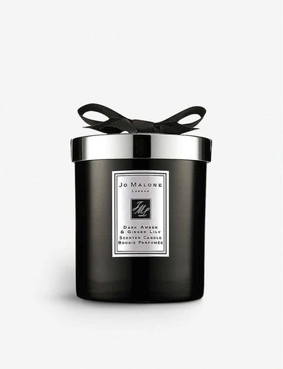 Shop Jo Malone London Dark Amber & Ginger Lily Home Candle 200g