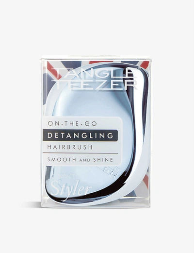 Shop Tangle Teezer Sky Blue Delight Compact Styler Detangling Hairbrush