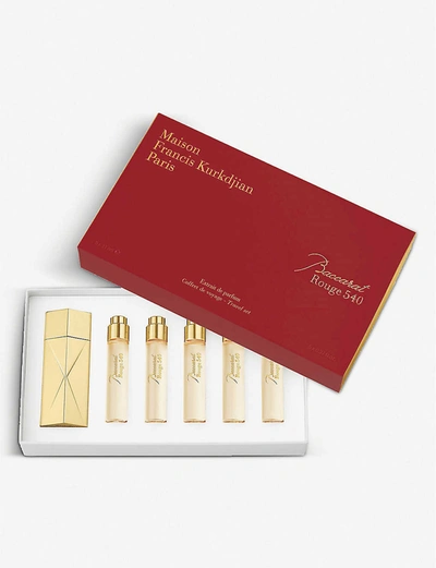Shop Maison Francis Kurkdjian Baccarat Rouge 540 Extrait De Parfum Travel Set In Na