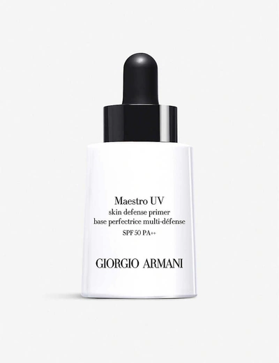 Shop Giorgio Armani Maestro Uv Skin Defence Primer