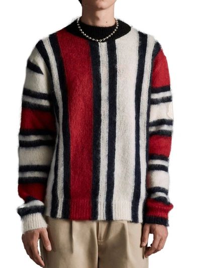 Shop Moncler Genius Moncler 1952 Creneck Knit Sweater In Multi