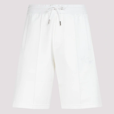 Shop Dior Homme Drawstring Jersey Shorts In White