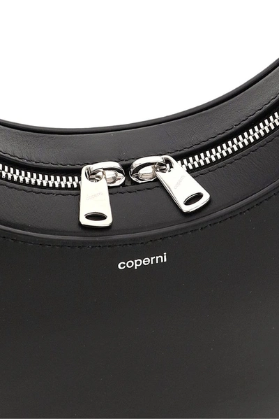 Shop Coperni Swipe Top Handle Bag In Black