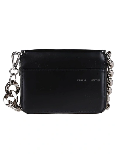 Shop Kara Large Bike Chain Wallet In Black