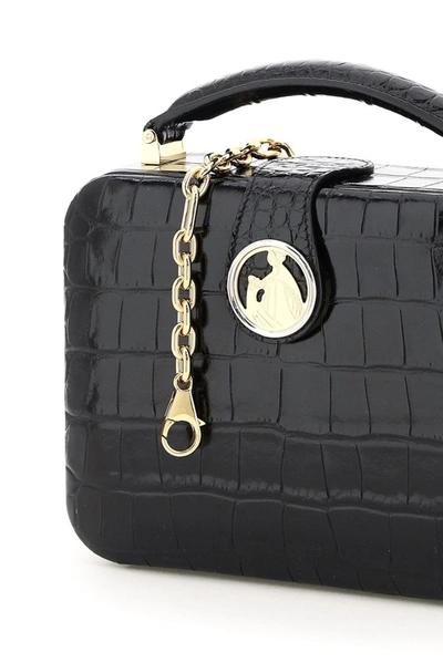 Shop Lanvin Bento Minaudière Bag In Black