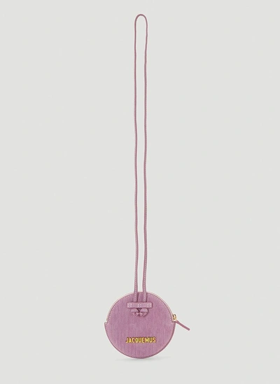 Shop Jacquemus Le Pitchou Coin Purse In Pink