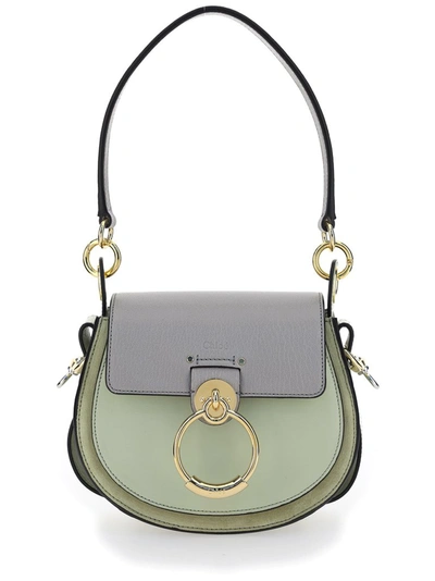 Shop Chloé Tess Small Shoulder Bag In Multi
